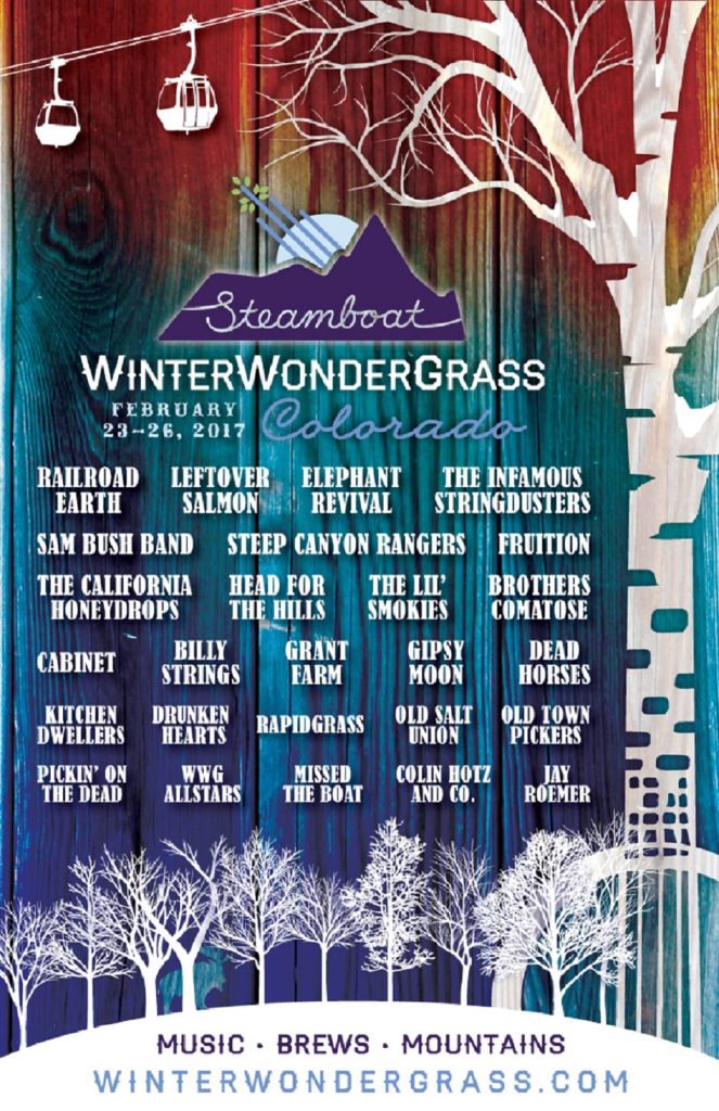 WinterWonderGrass Steamboat '17 LineUp
