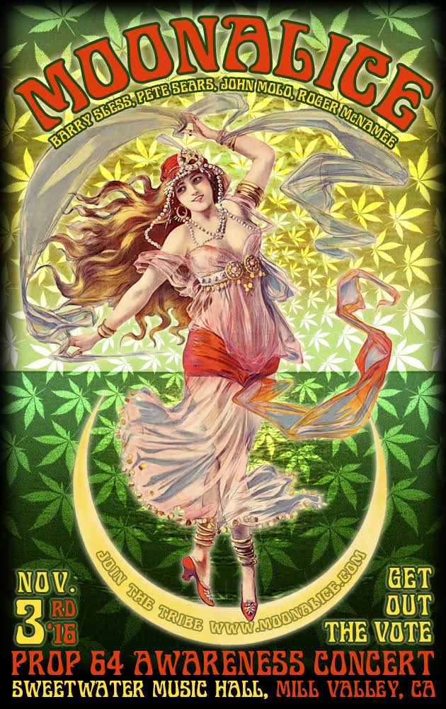 Moonalice PROP 64 Awareness – Go Vote!