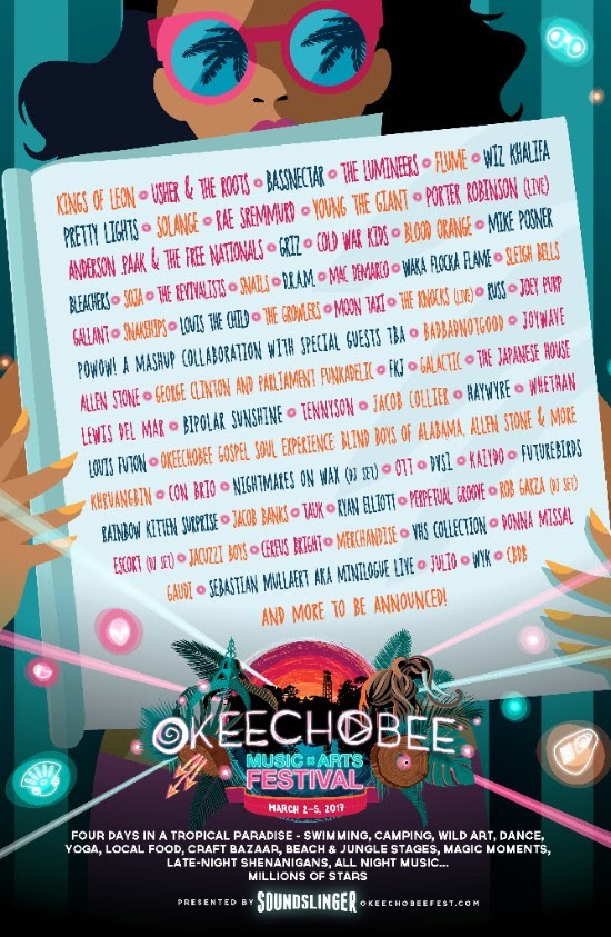 Okeechobee Music & Arts Festival Announces Lineup