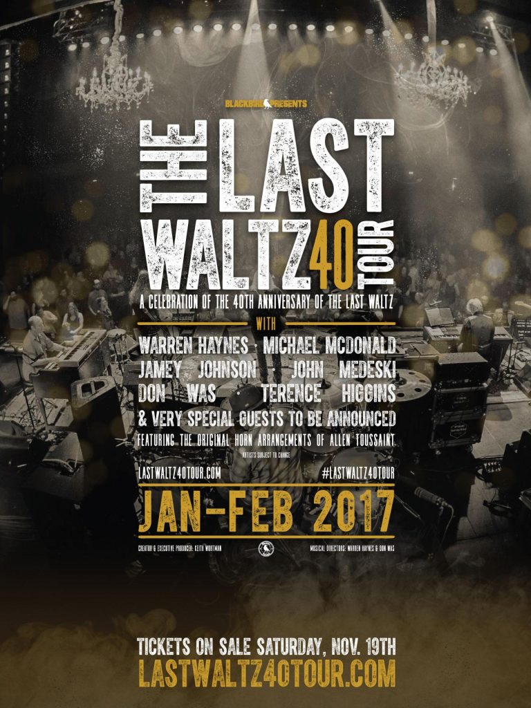 40th Anniversary To The Band’s Last Waltz
