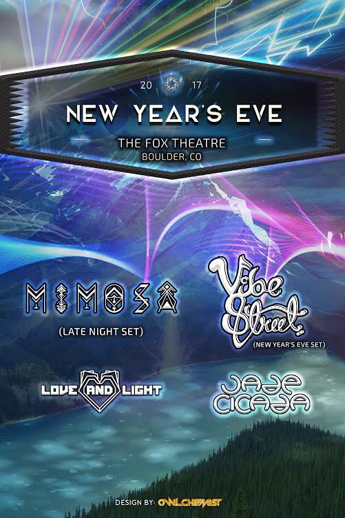 Mimosa + Vibe Street in Boulder for NYE