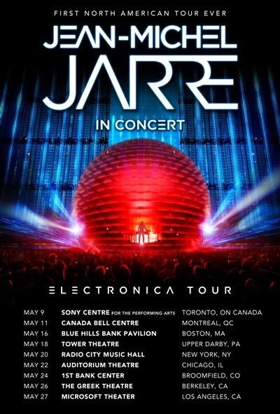 Jean-Michel Jarre to Bring His 'Electronica' World Tour to North America