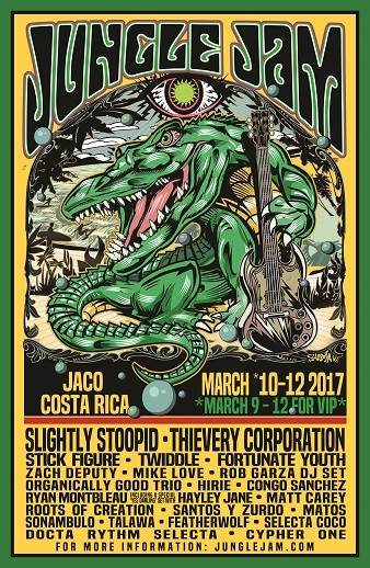 Jungle Jam Announce Move to Beachfront!