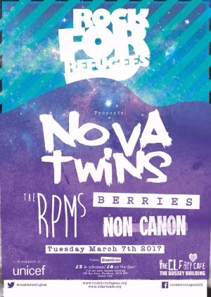 Rock For Refugees announce London show