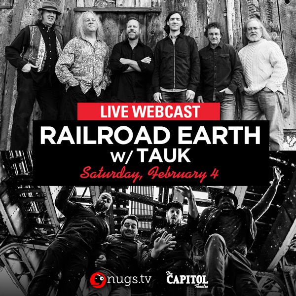 nugs.tv Tonight: Railroad Earth and TAUK