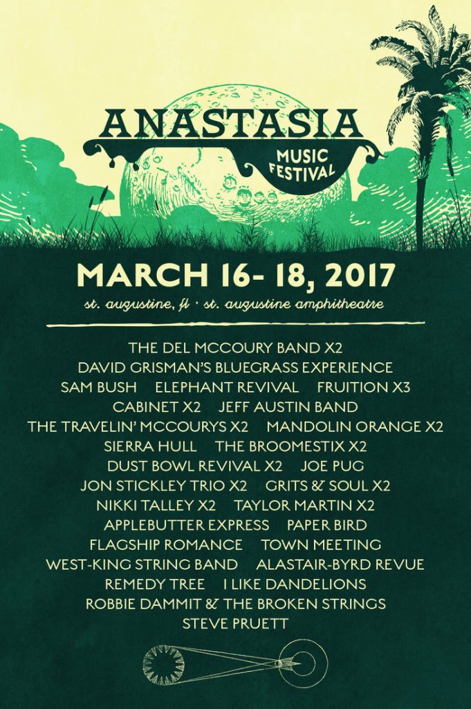 Anastasia Music Festival Announce Lineup