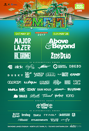Sunset Music Festival Announce '17 Lineup