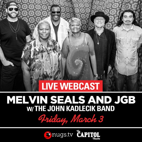 nugs.tv Tonight: Watch Melvin Seals & JGB with The John Kadlecik Band