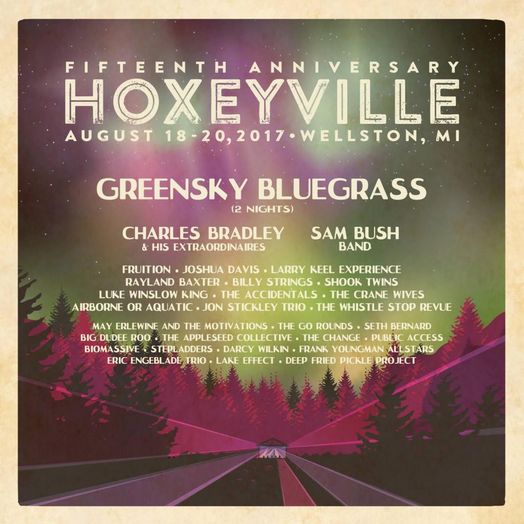 Hoxeyville Music Festival 2017 Lineup