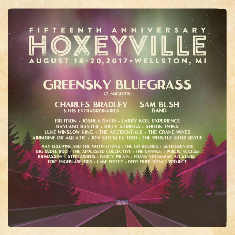 Hoxeyville Music Festival 2017 Lineup