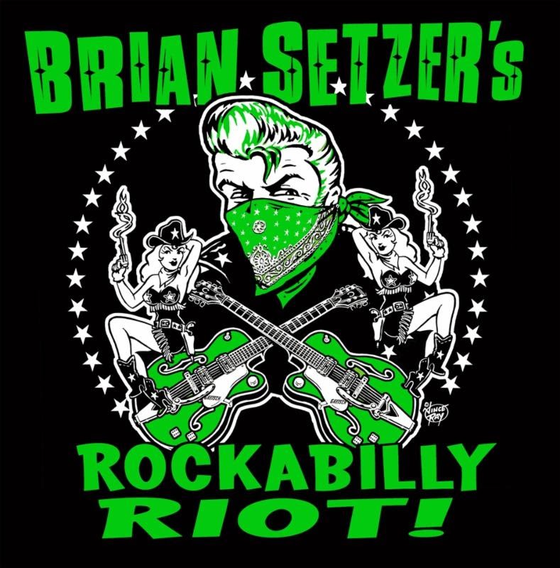 Brian Setzer Announces "Rockabilly Riot!"