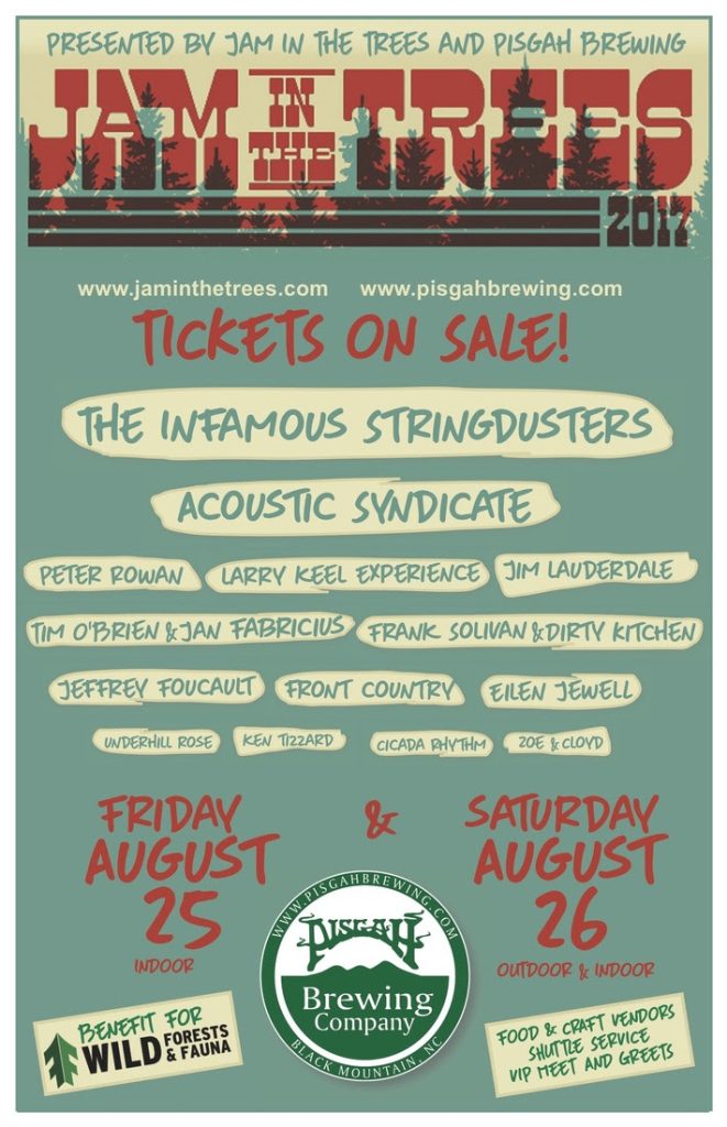 Jam In The Trees Announces 2017 Schedule