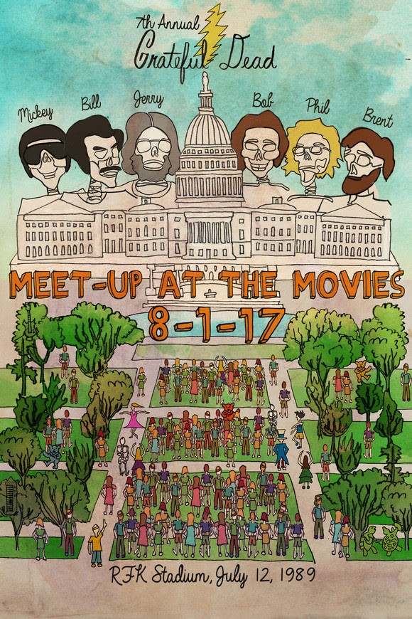 Jerry Garcia 75th Birthday Bash @ the Movies