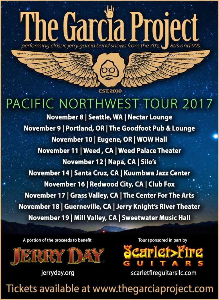 The Garcia Project 2017 Northwest Shows