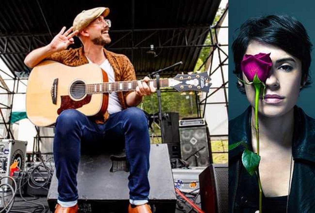 Tom Hamilton and Leslie Mendelson at Garcia's