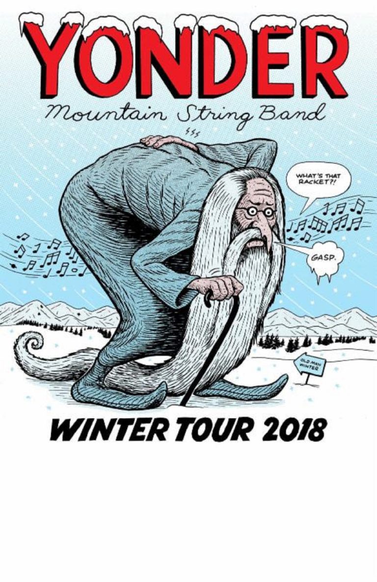 Yonder Mountain String Band 2018 WInter Tour Dates