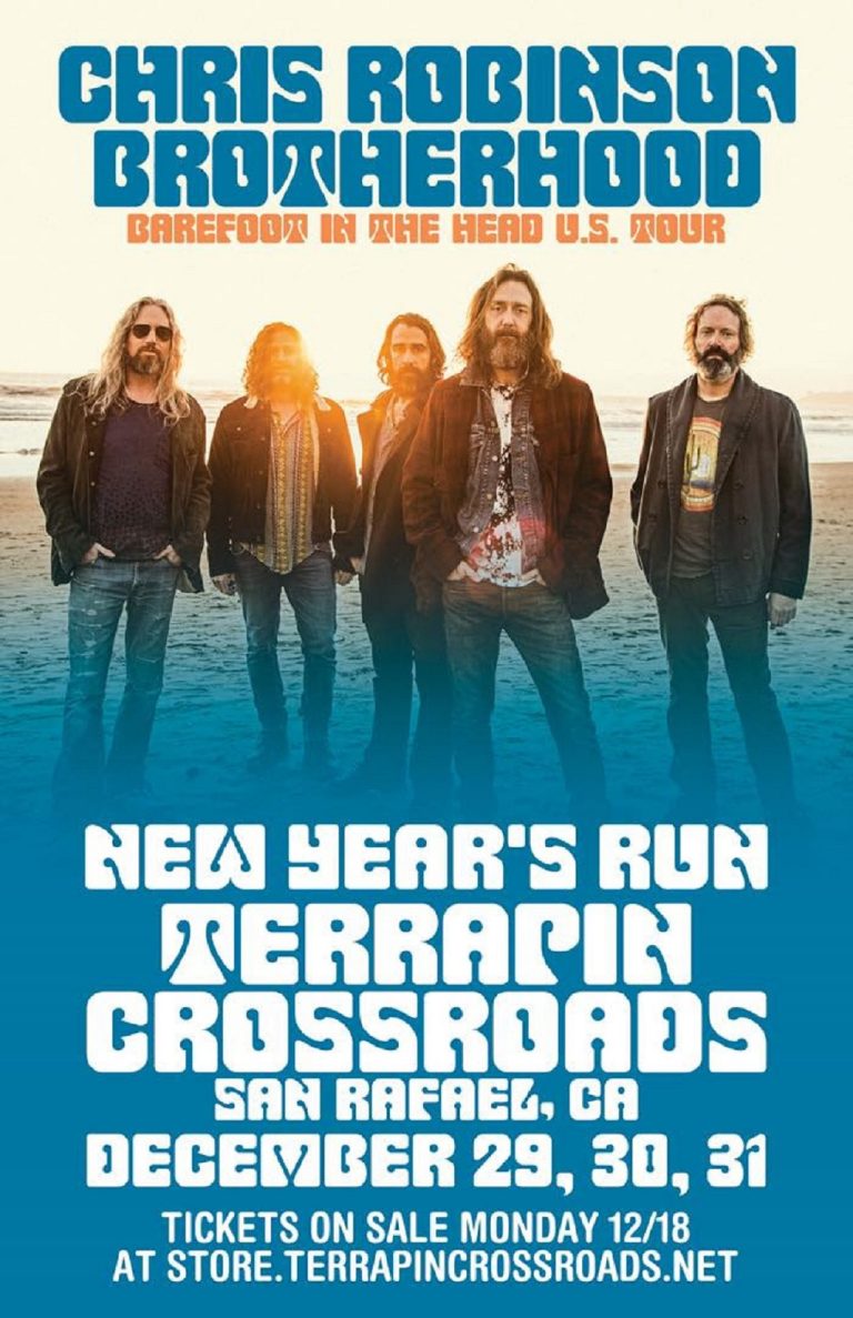 Chris Robinson Brotherhood Announce 3-Night NYE Run At Terrapin Crossroads