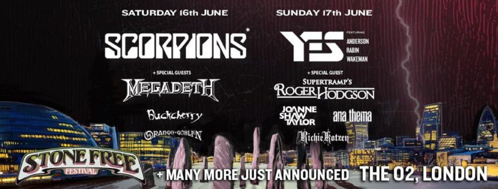 Stone Free Festival 2018 Adds More Acts