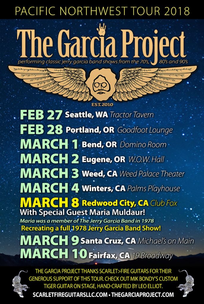 Maria Muldaur to join The Garcia Project for Special Show