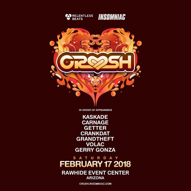 CRUSH ARIZONA RETURNS, FEBRUARY 17, 2018