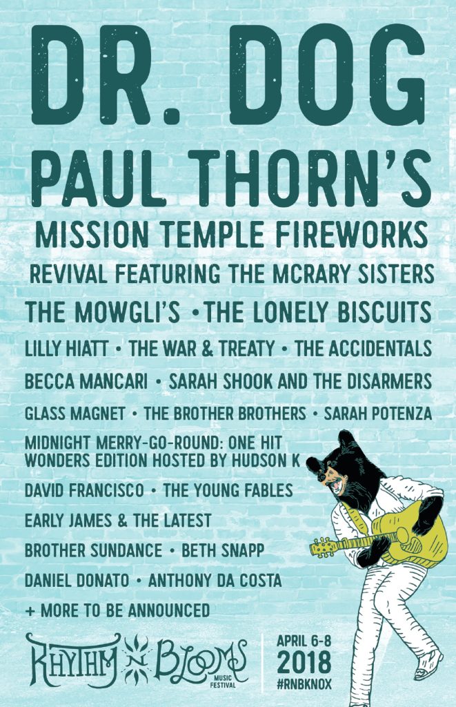 Rhythm N' Blooms Festival Announces Initial Lineup