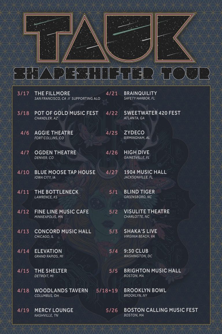TAUK Announces The Shapeshifter Tour