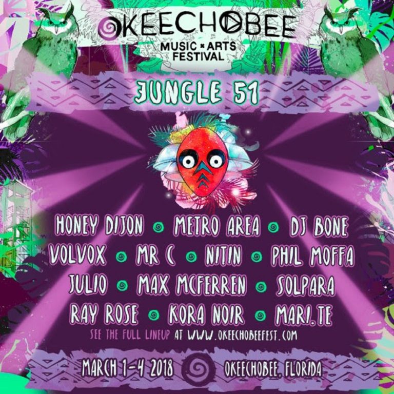 Okeechobee Music & Arts Festival Announces JUNGLE 51 Lineup
