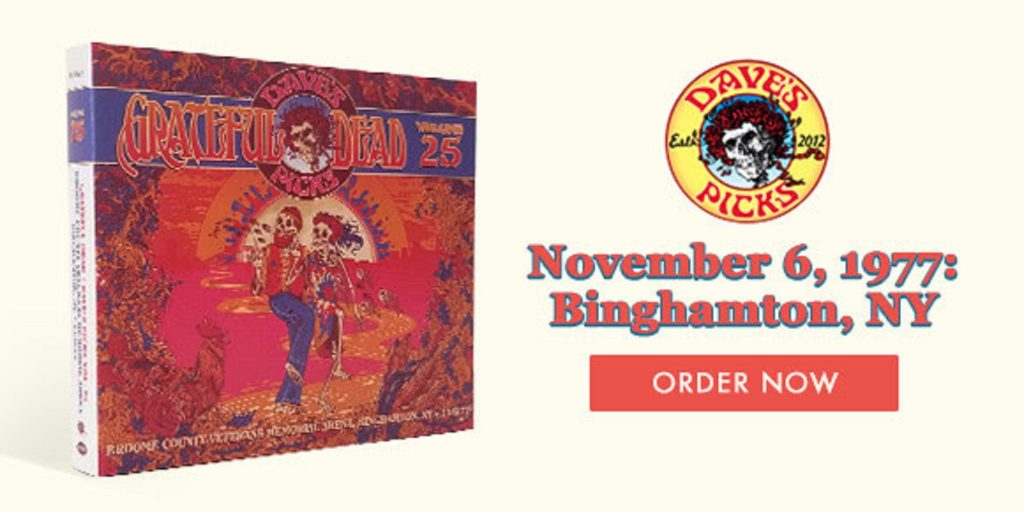 Dead.net Announces Dave's Picks Volume 25