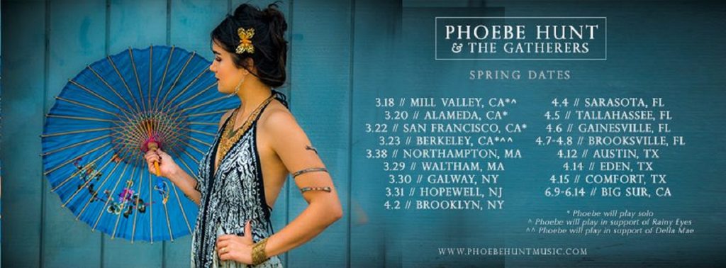 Phoebe Hunt & The Gatherers To Release New Single "Marching On" This Friday