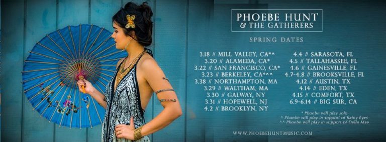 Phoebe Hunt & The Gatherers To Release New Single "Marching On" This Friday