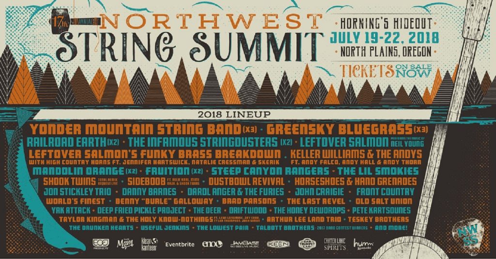 Northwest String Summit adds The Infamous Stringdusters, Leftover Salmon, & Keller Williams
