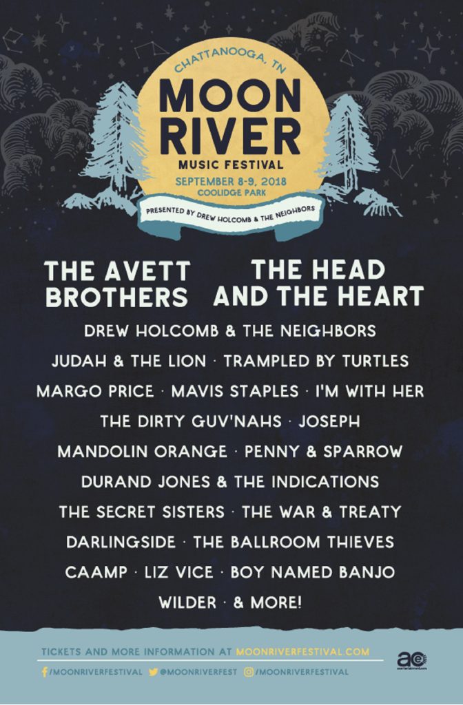 Moon River Festival Announces 2018 lineup