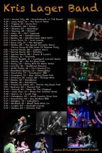 Kris Lager 2018 Spring Tour Dates