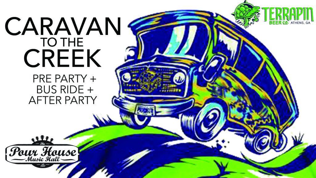 Caravan to the Creek – A Pre-Party/Bus Ride/After Party Package