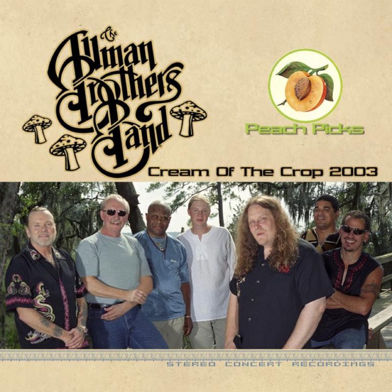 Allman Brothers Band To Release 2003 Peach Picks: Cream Of The Crop