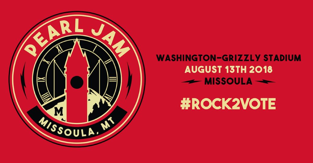 Pearl Jam Introduces #Rock2Vote