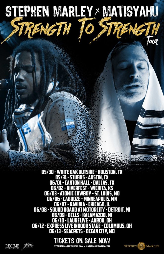 Matisyahu and Stephen Marley Join Forces For Strength to Strength Tour!