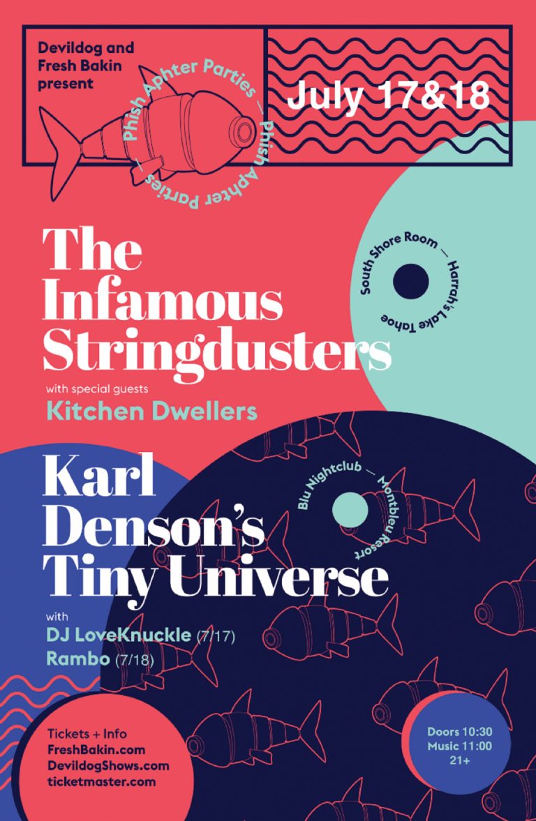 Infamous Stringdusters To Perform After Phish Shows At Harrah's Lake Tahoe