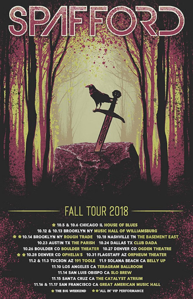 Spafford Announces Fall 2018 Tour Dates