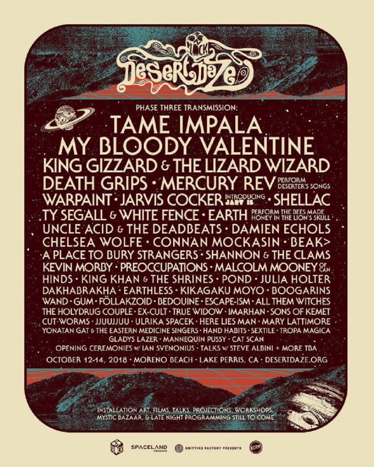 Desert Daze 2018 Reveals Phase III Transmission