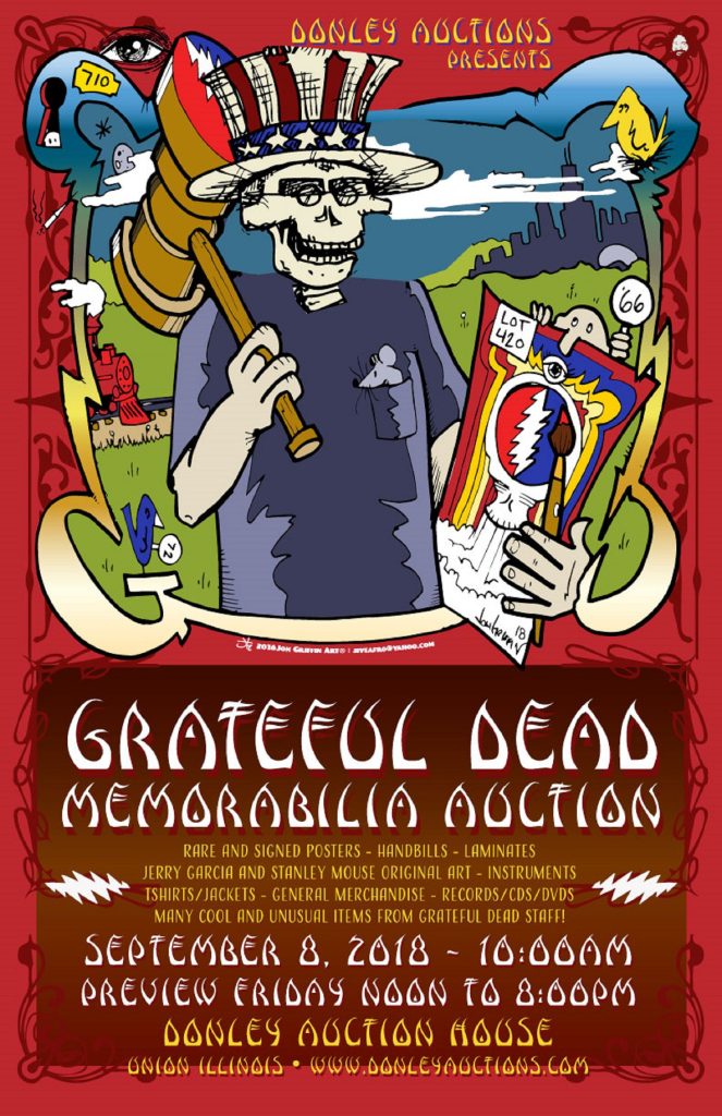 Donley Auctions Features Dead Memorabilia