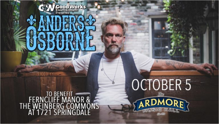 Anders Osborne at Ardmore Music Hall | 10/5/18