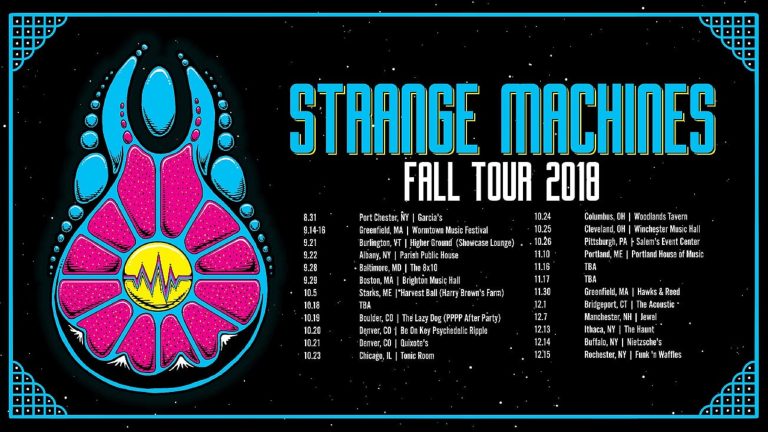 STRANGE MACHINES ANNOUNCE 2018 FALL TOUR