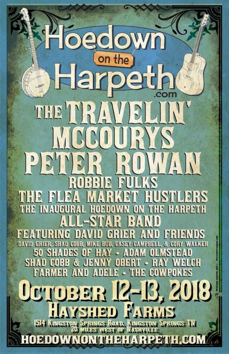 Hoedown on the Harpeth Announces 2018 Lineup