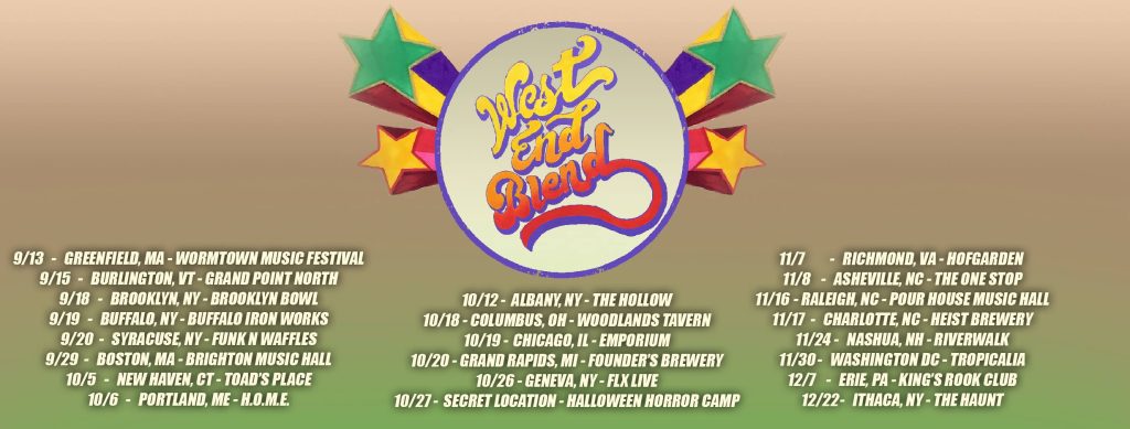 West End Blend Releases Fall 2018 Tour Dates