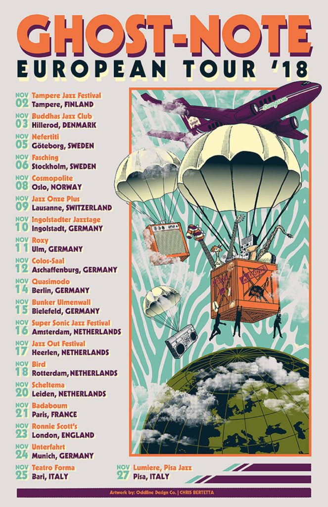 Ghost-Note Announces First Ever European Tour