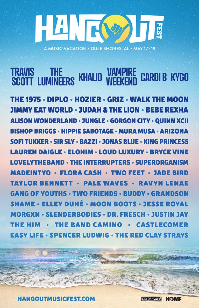 Hangout Fest Announces 2019 Lineup