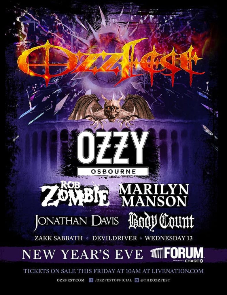 OZZY OSBOURNE Talks About OZZFEST