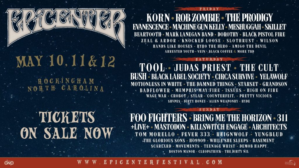 2019 Lineup For The Debut Of Epicenter