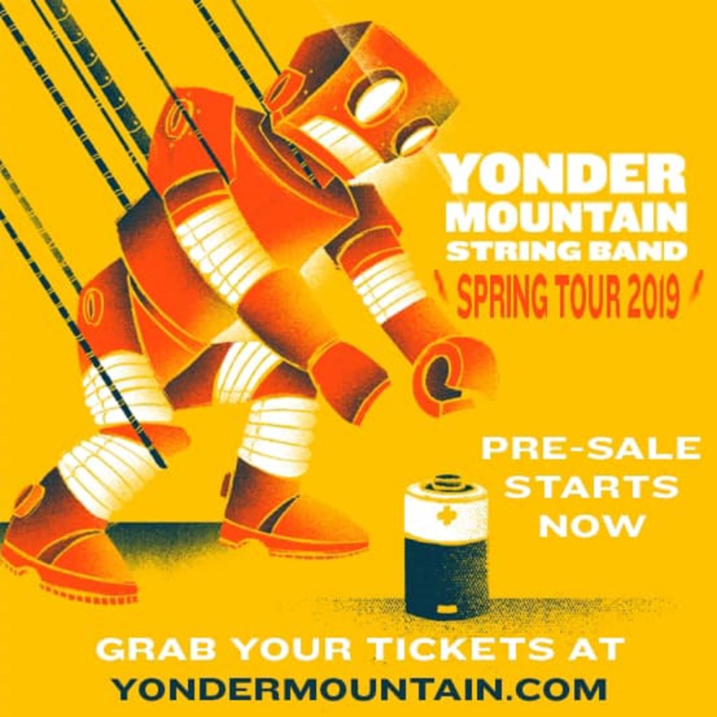 Yonder Mountain String Band Spring Tour 2019